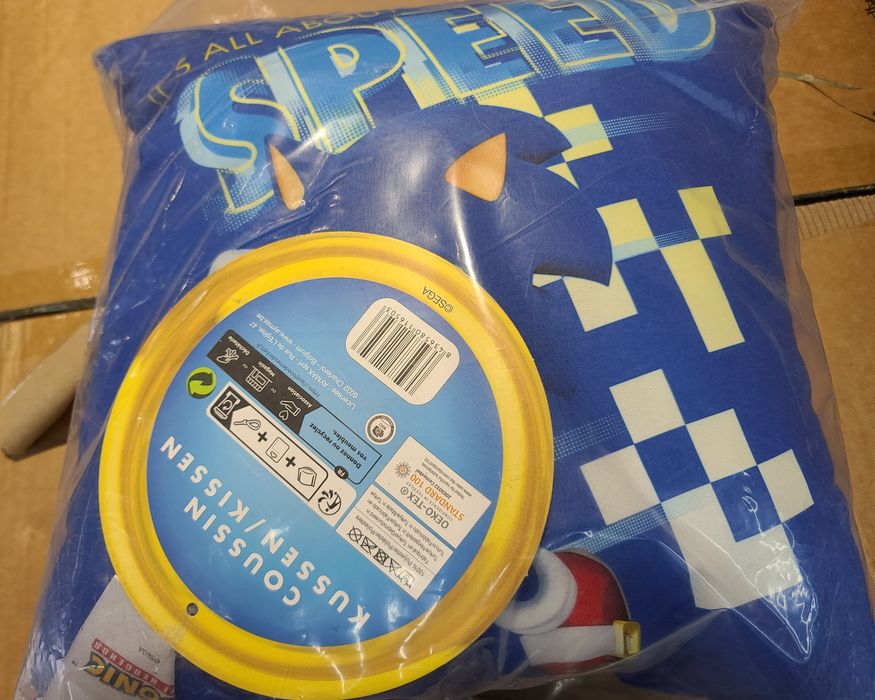 Almofada Sonic (embalada)