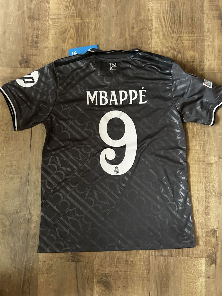 koszulka mbape szara