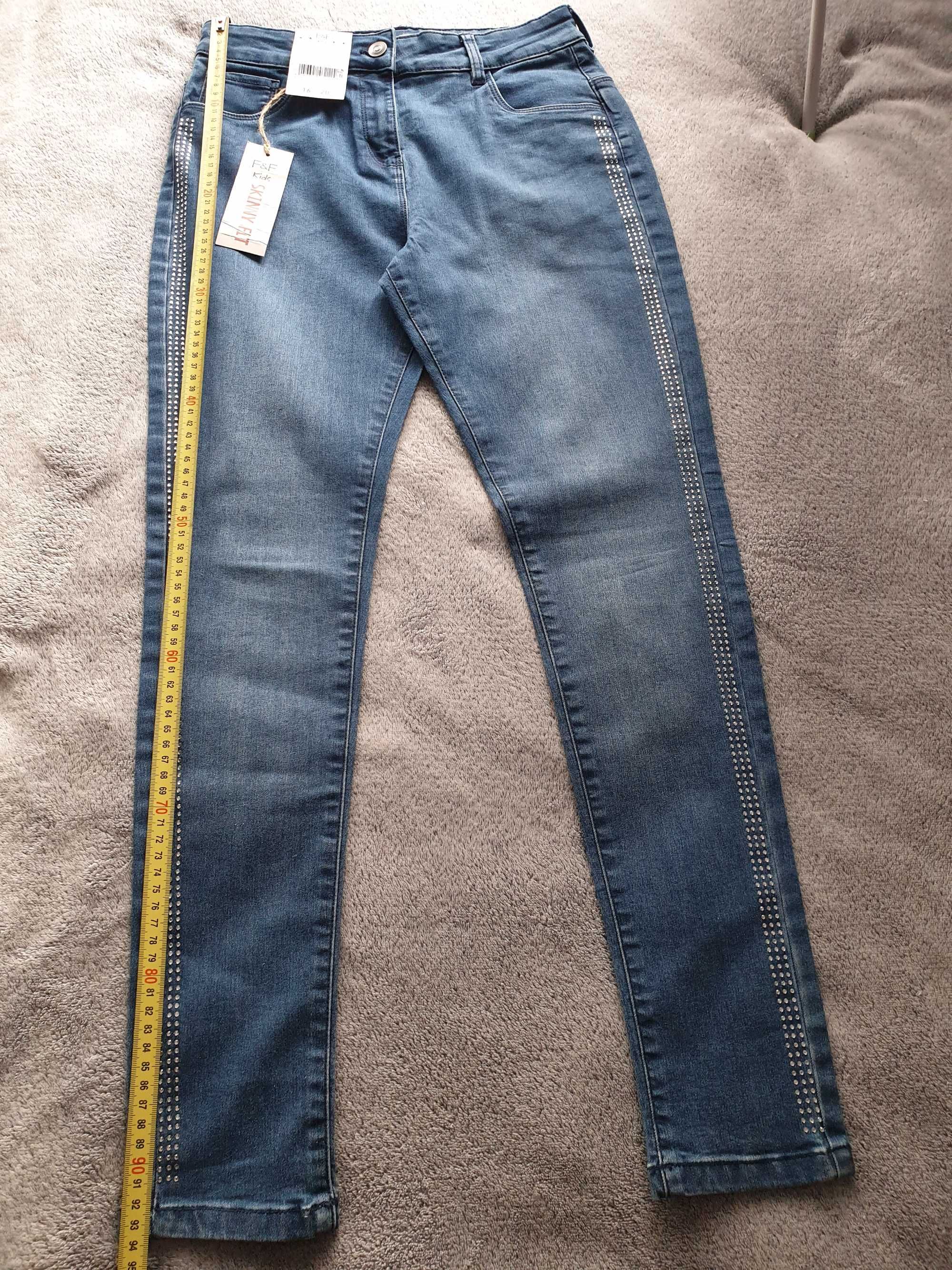 Jeansy F&F skinny fit