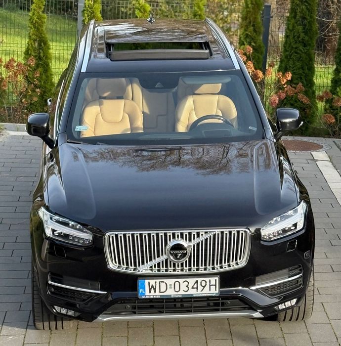 Volvo XC 90 STAN IDEALNY, salon Polska, Serwisy w ASO, Pneumatyka, Hak