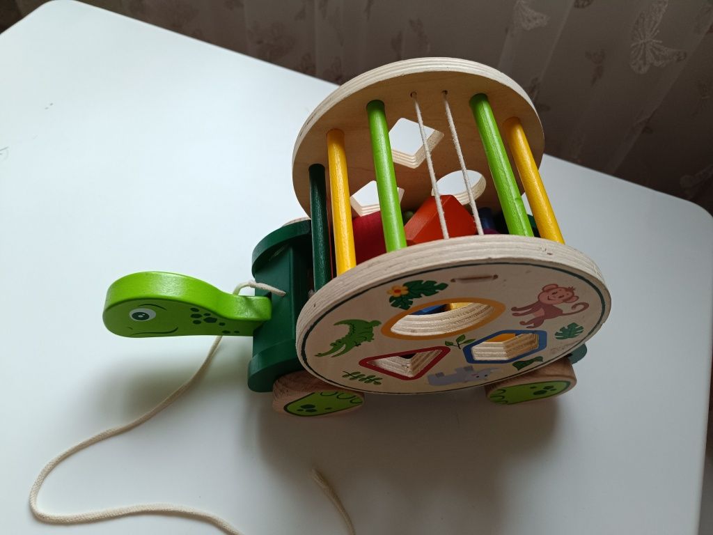 Playtive drewniany żółw sorter