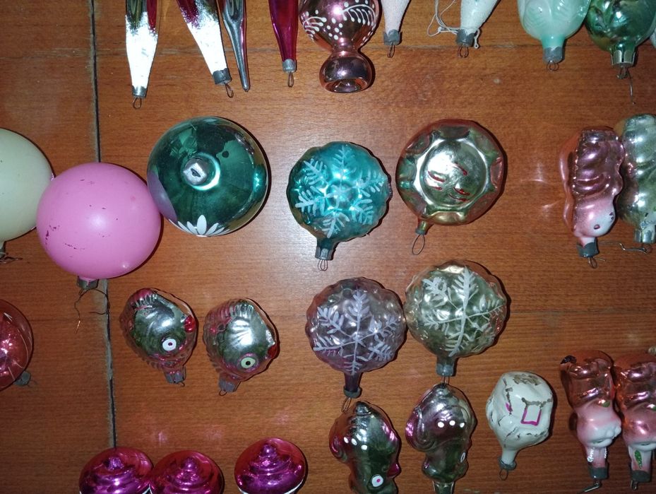 Елочные игрушки ссср