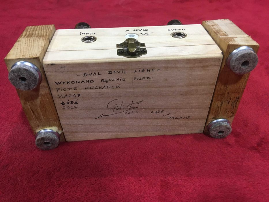 Efekt gitarowy lampowy  DUAL DEVIL LIGHT preamp overdrive nowy
