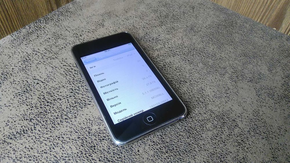 Apple Ipod A1318 робочий незаблокований 32 гб оригінал+ кабель