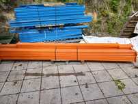 Trawersy 3600mm - 16 szt.  i Ramy regałowe 3100mm - 10 szt; 2500mm - 4