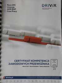Podręcznik do nauki do egzaminu na certyfikat kompetencji zawodowych.