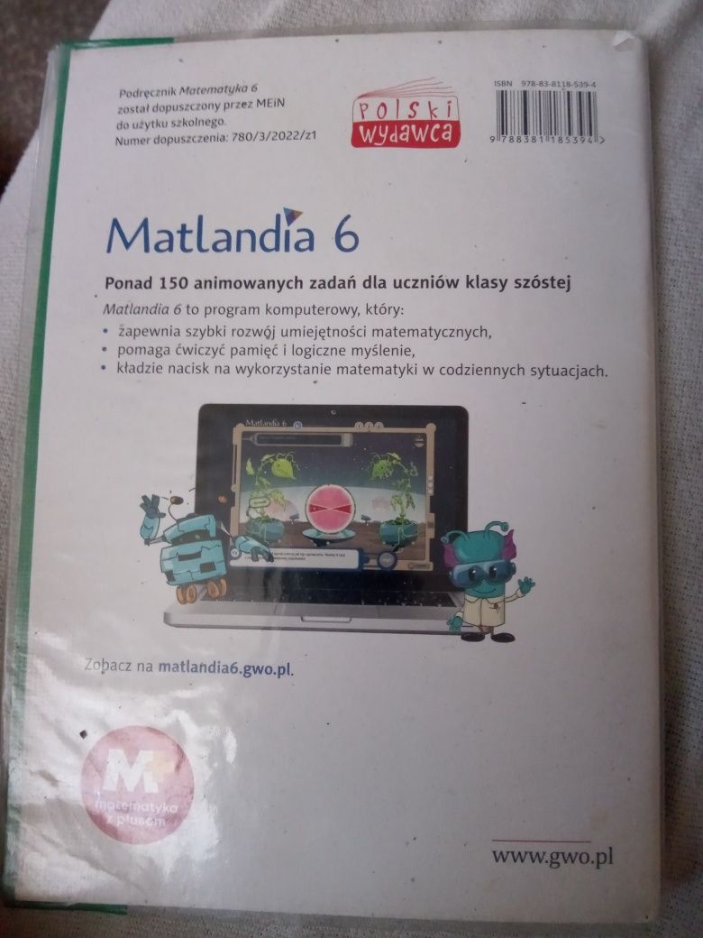 Matematyka z plusem 6 wersja C ćwiczenia