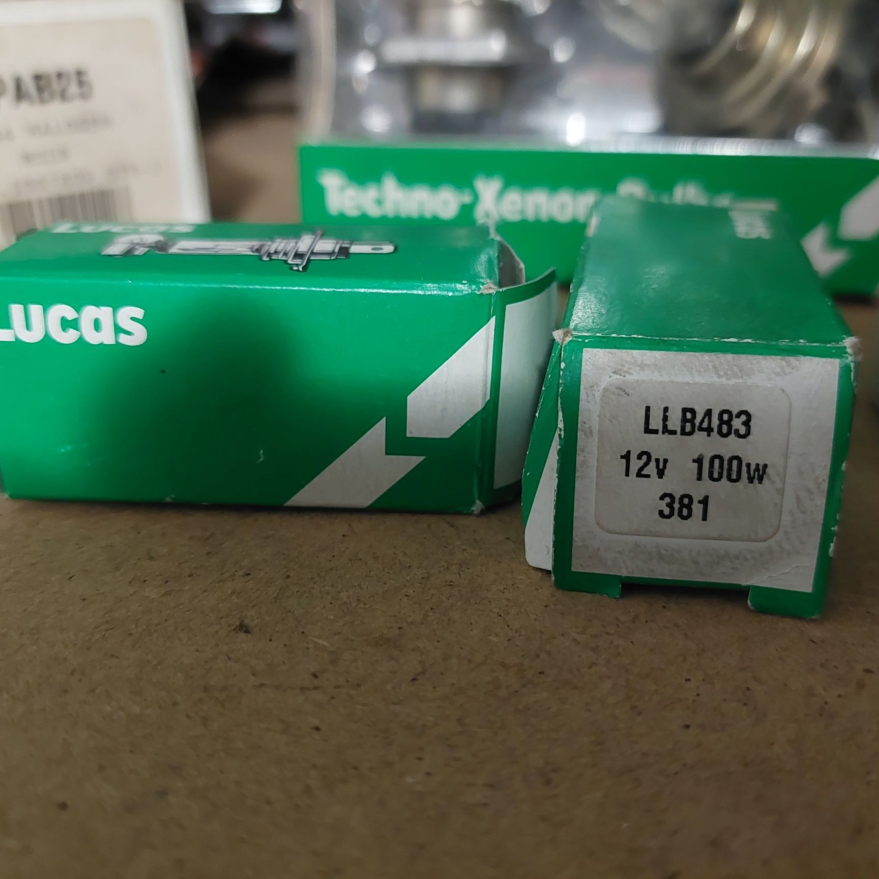 Conjunto lâmpadas  automóvel