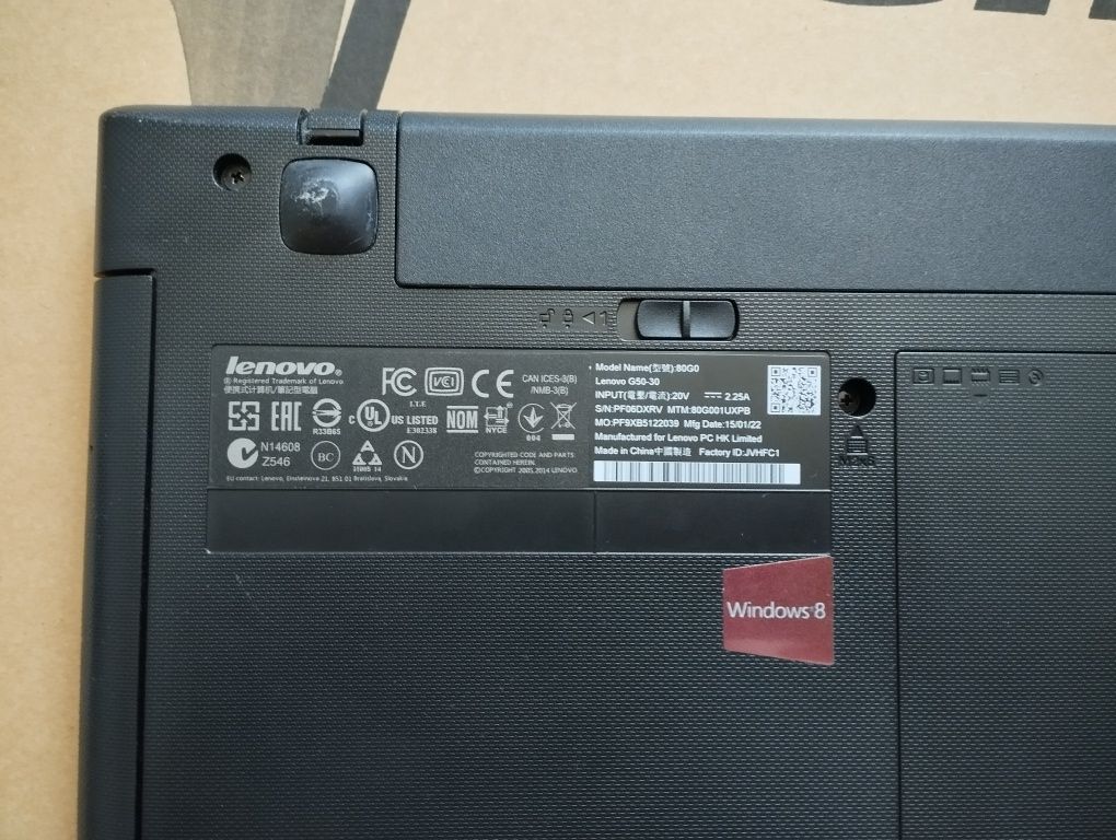 Laptop do internetu Lenovo
