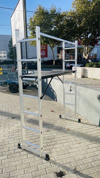 Andaime móvel dobrável, escada