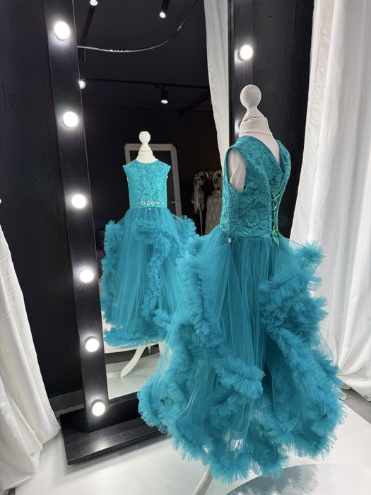 Сукня для дівчинки 6-9 років. Ялинка