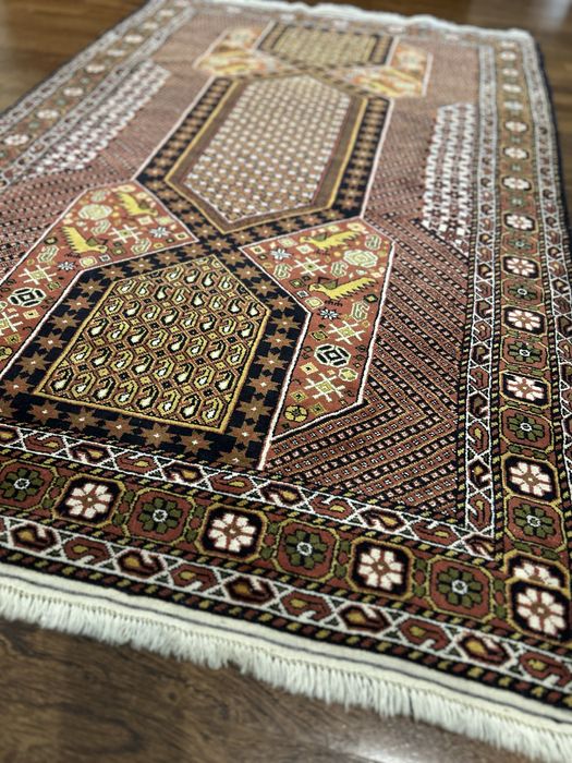 Tapete Persa, original em pura lã feito à mao, lavado, 190x115