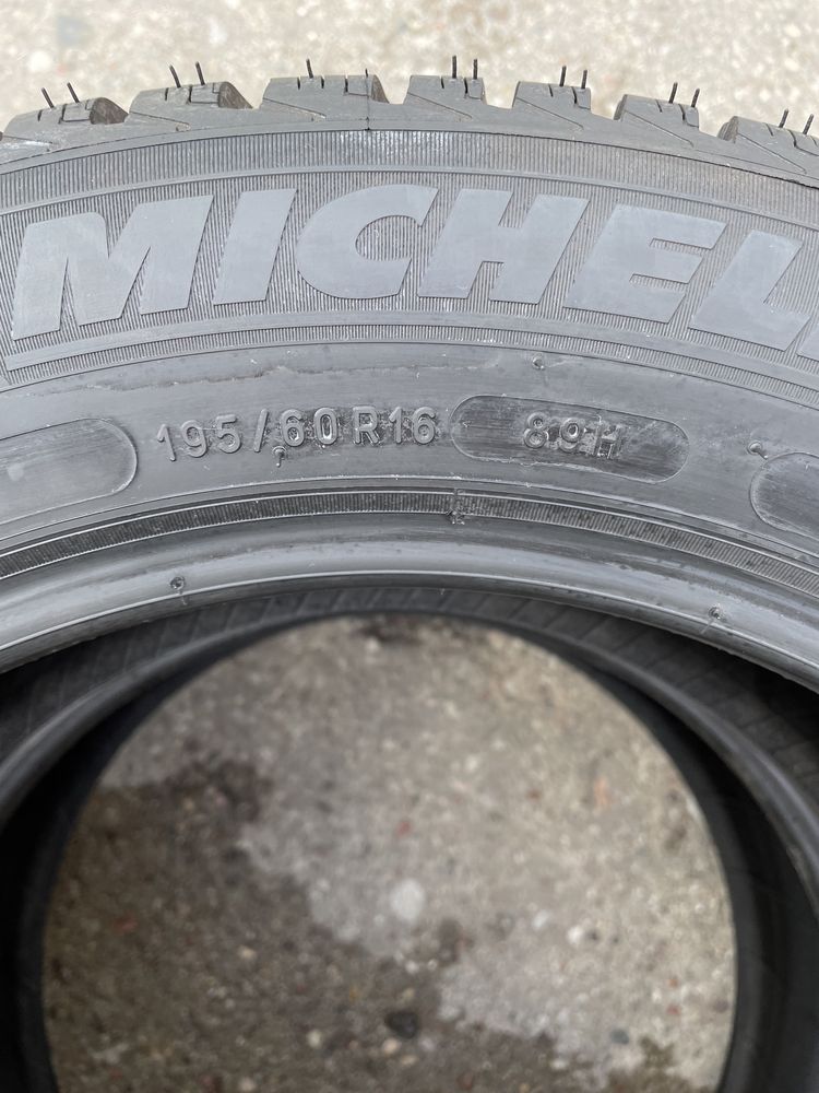Opony Michelin 195/60r16 Alpin A4 - 2 sztuki Zimowe Nowe DOT