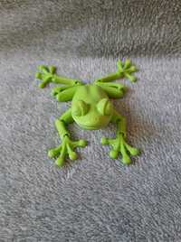 Hit! Ruchoma żaba wydruk3D zabawka antystresowa pastelowa zielona