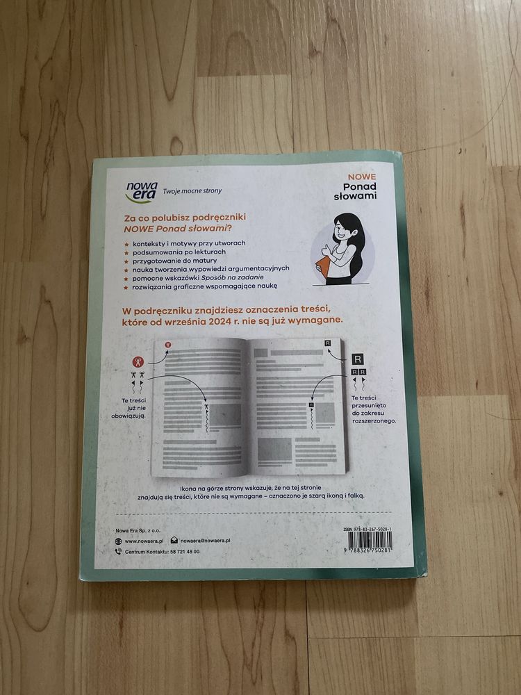 NOWE Ponad Słowami 1.1 Zakres podstawowy.