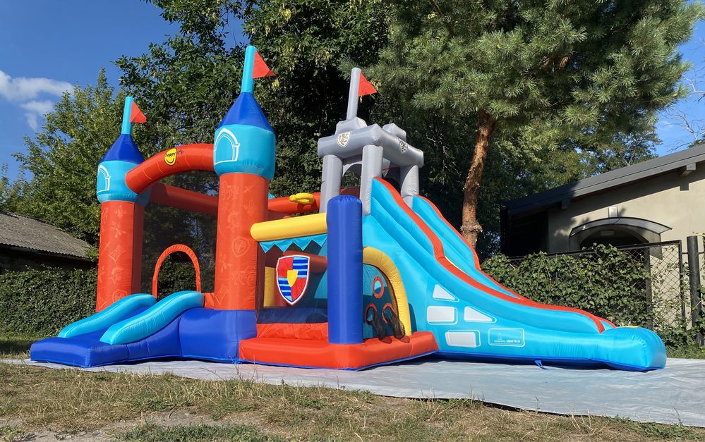 Zamek dmuchany, zjeżdżalnia, trampolina, dmuchaniec, atrakcja, wynajem