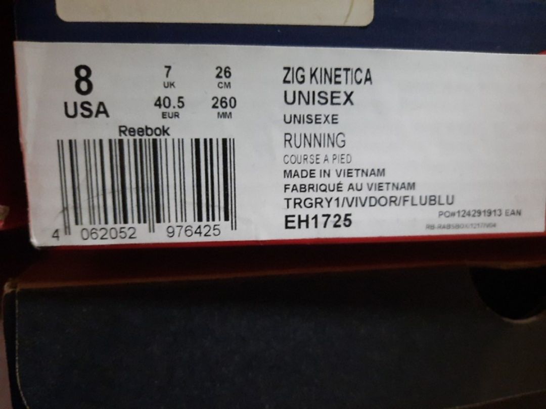 Кроссовки Reebok ZIG Kinetica UNISEX