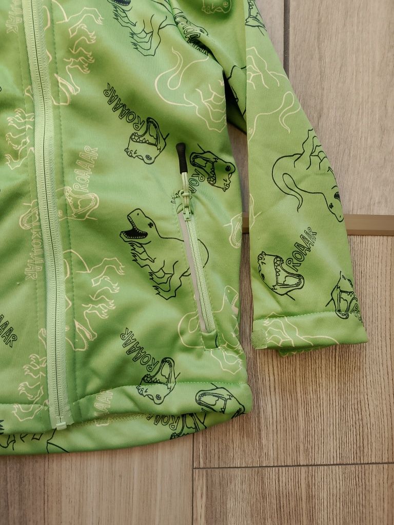 Kurtka Softshell dla dzieci Lupilu 981/04 dinozaury