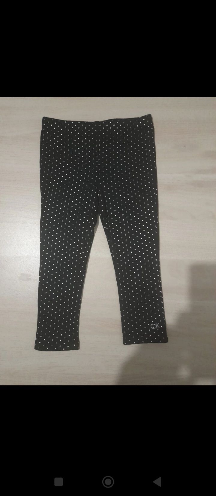 Leggings Calvin Klein Tamanho 12/18 Meses