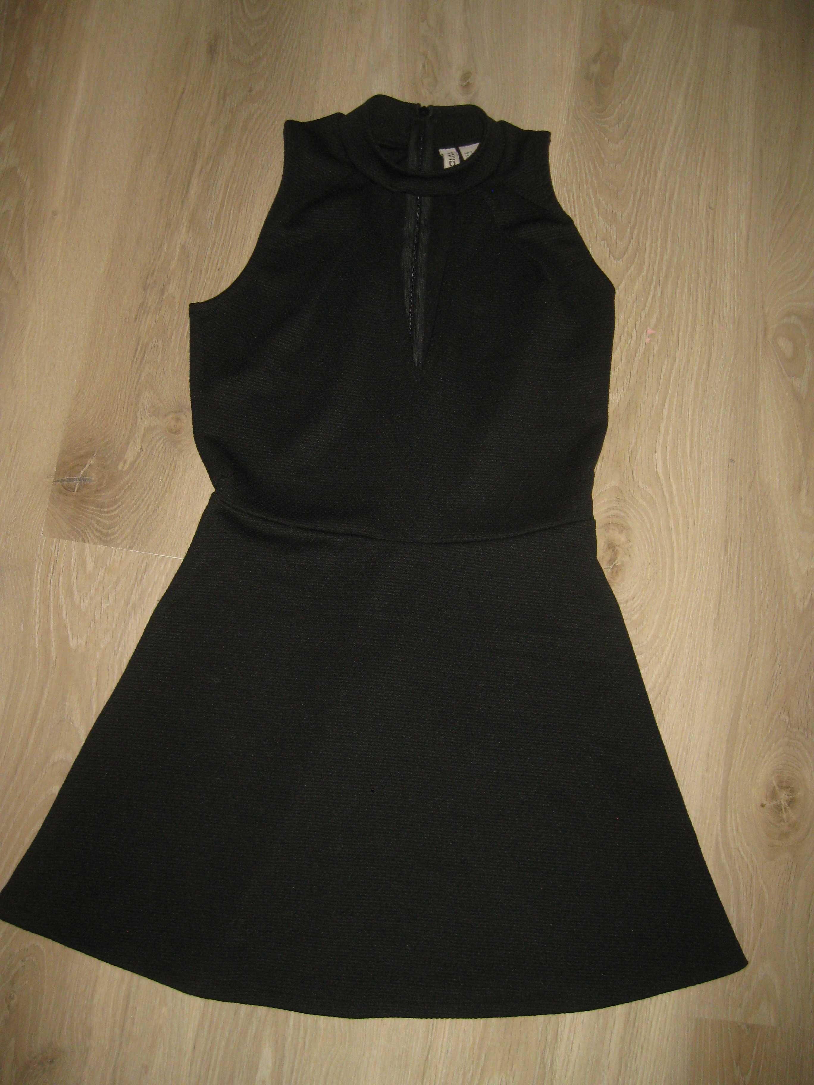 H&M sukienka mała czarna 36 S jak nowa
