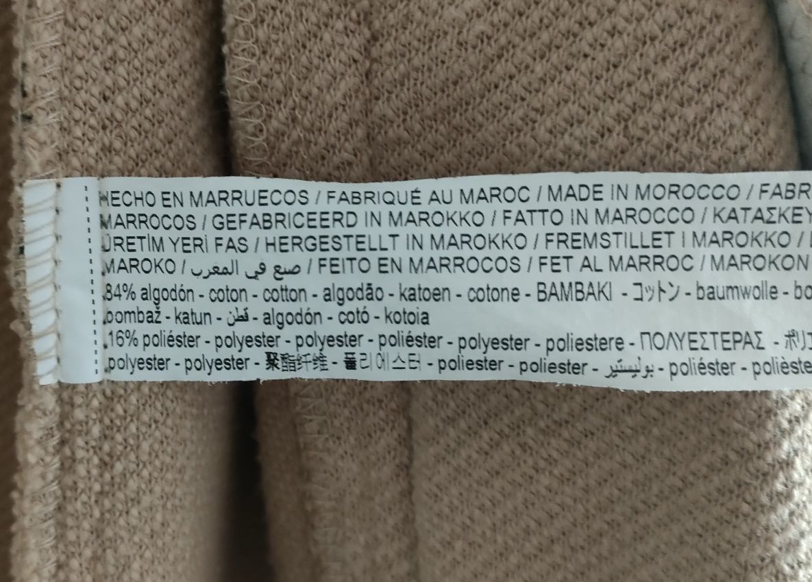 Stradivarius płaszcz damski w kratkę M