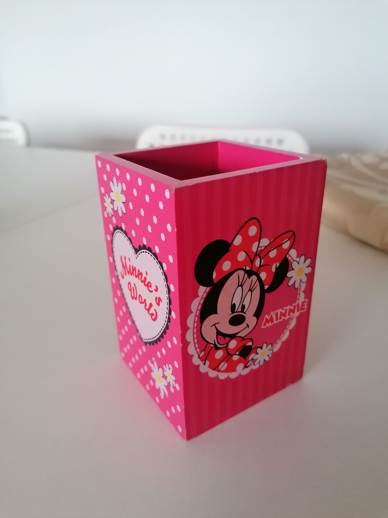 Porta-lápis da Minnie