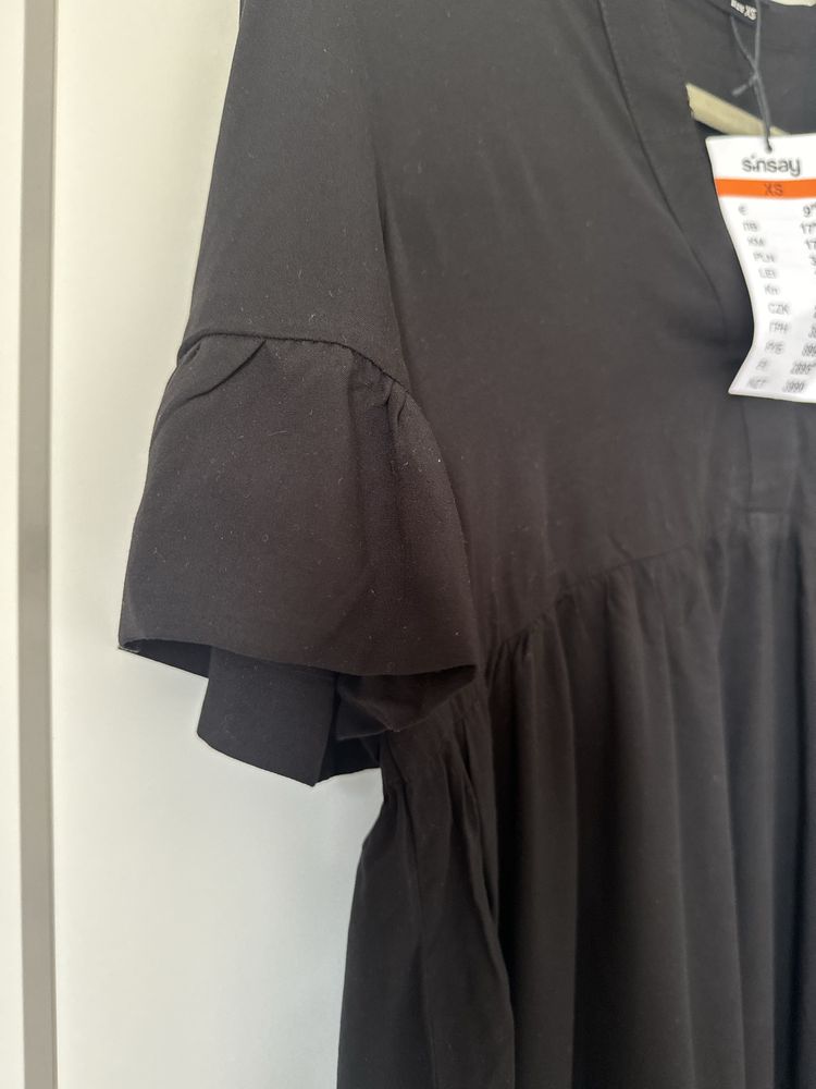 Nowa sukienka mini babydoll Sinsay XS