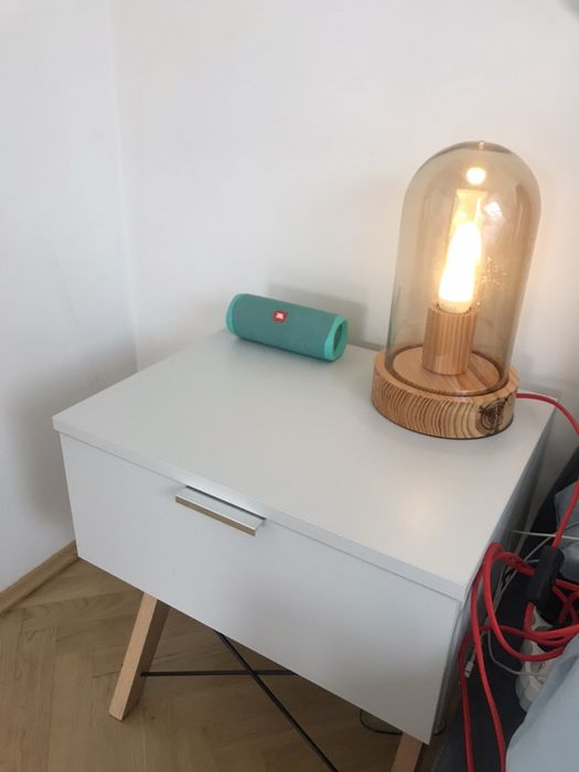 Industrialna lampa z  kloszem