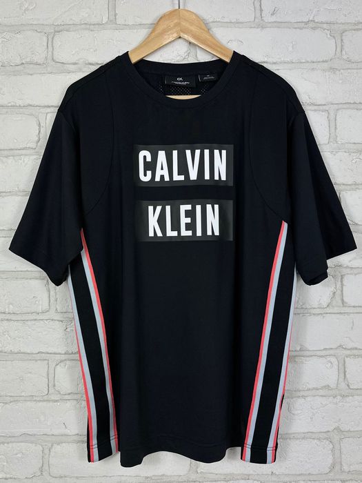 Koszulka sportowa Calvin Klein Performance Relaxed Logo SS Tee