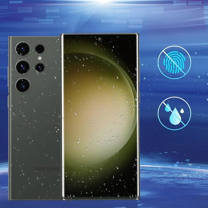 2x Szkło Hartowane UV do Samsung Galaxy S23 Ultra na cały ekran UVTG+