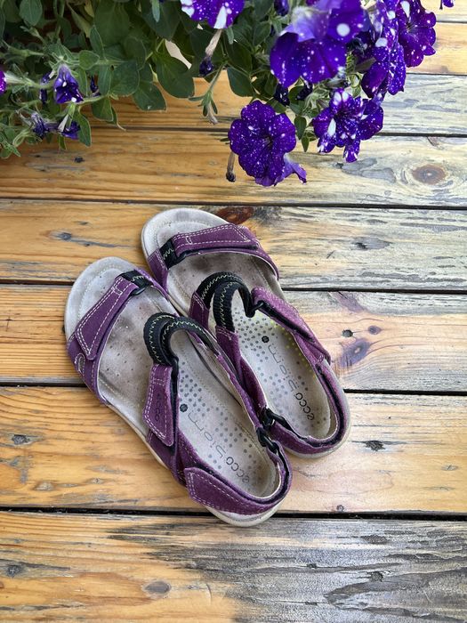 Сандалі ECCO, 39, натуральна замша