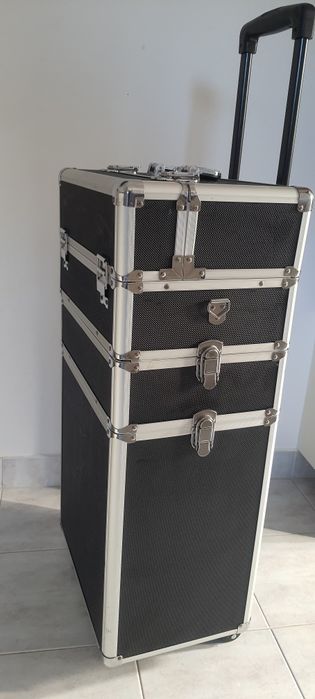 Mala de cosméticos estética/maquilhagem/manicure