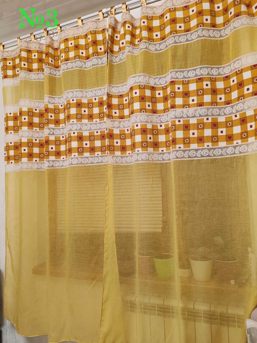 Продам  завіси для вікна на кухні.
