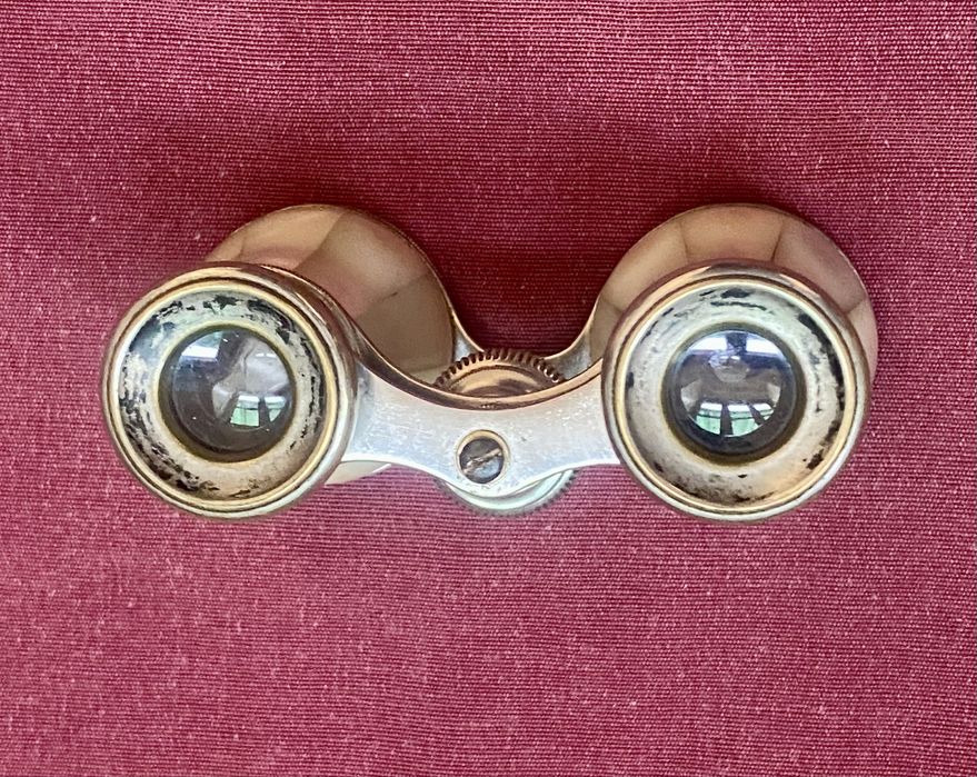 Binóculos de teatro em madreperola