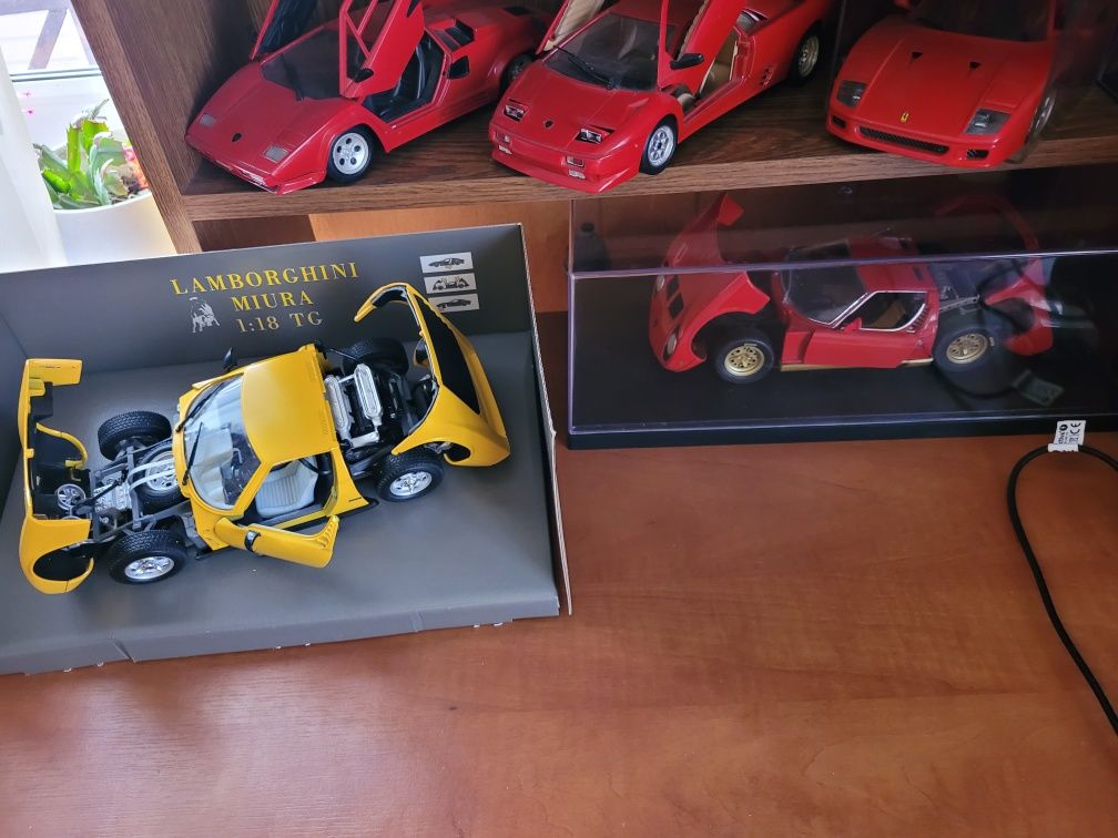 Model Lamborghini Miura, 1/18, Polistil Nówka