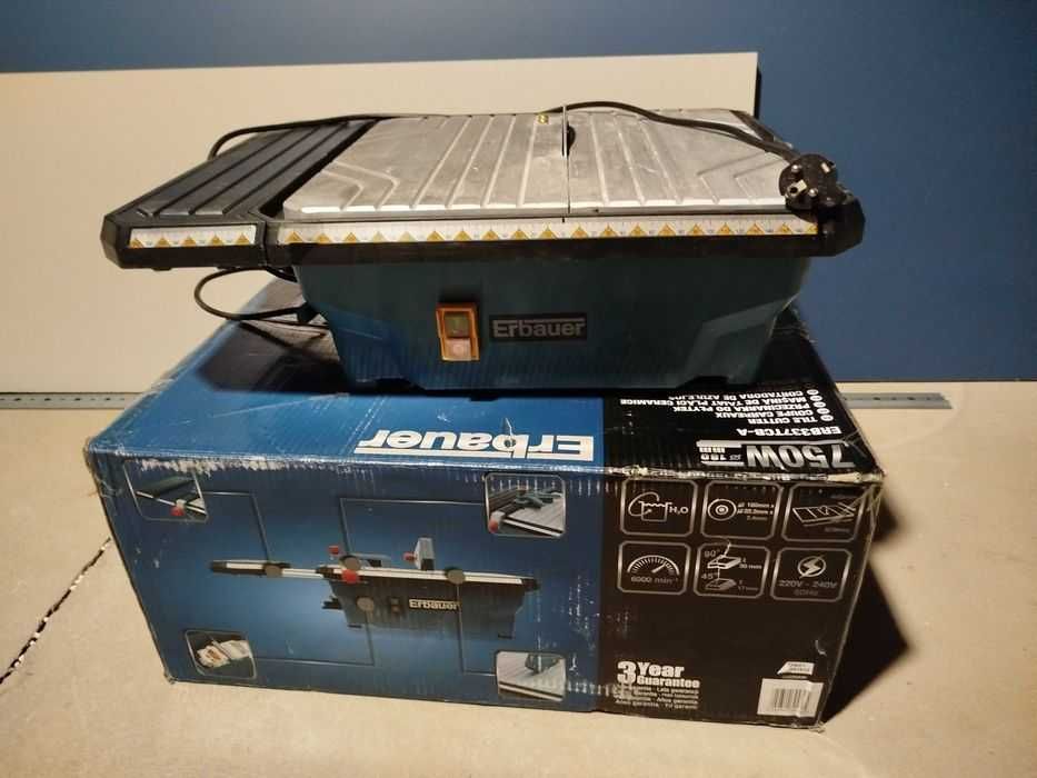 Stołowa przecinarka do glazury na mokro, do płytek