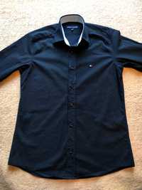 Koszula czarna Tommy - Hilfiger rozmiar L