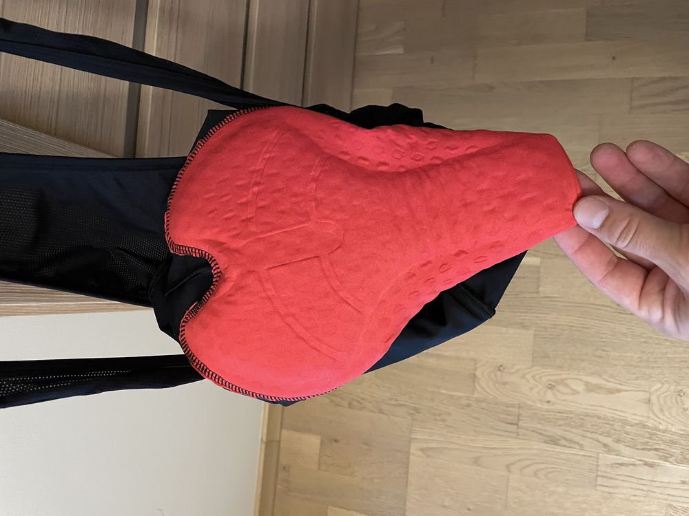 Nowe z metką Spodenki rowerowe z szelkami Castelli rozmiar L/XL