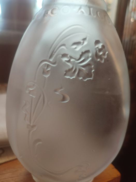 Скляна кольорова ваза