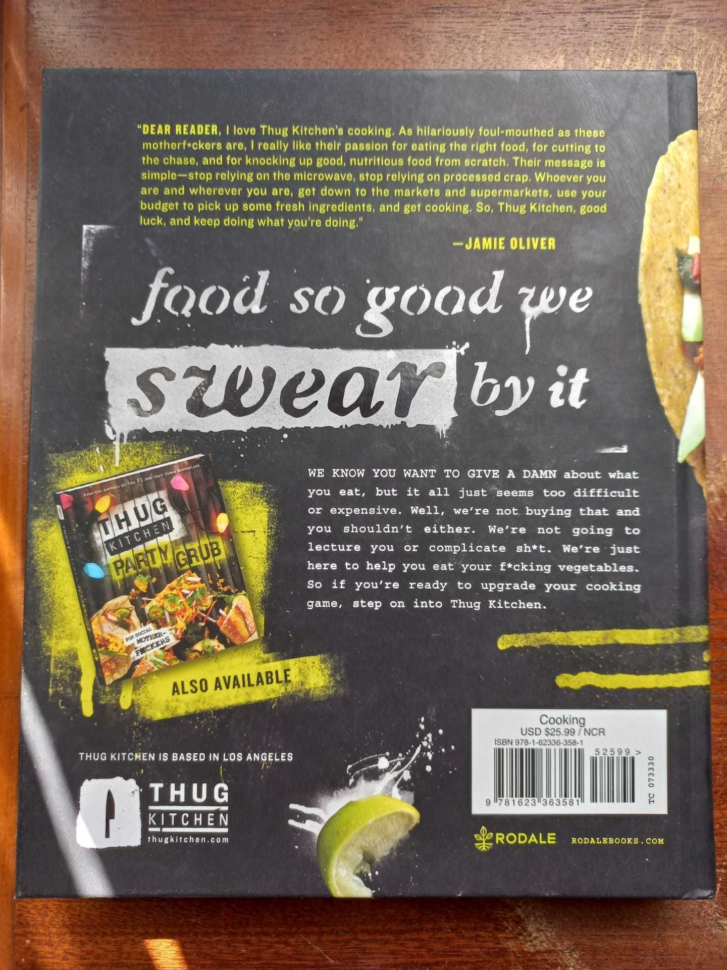 Livro Thug Kitchen - Eat Like You Give a F*ck - portes grátis