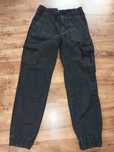 Spodnie,  bojówki, czarne, M, jeans