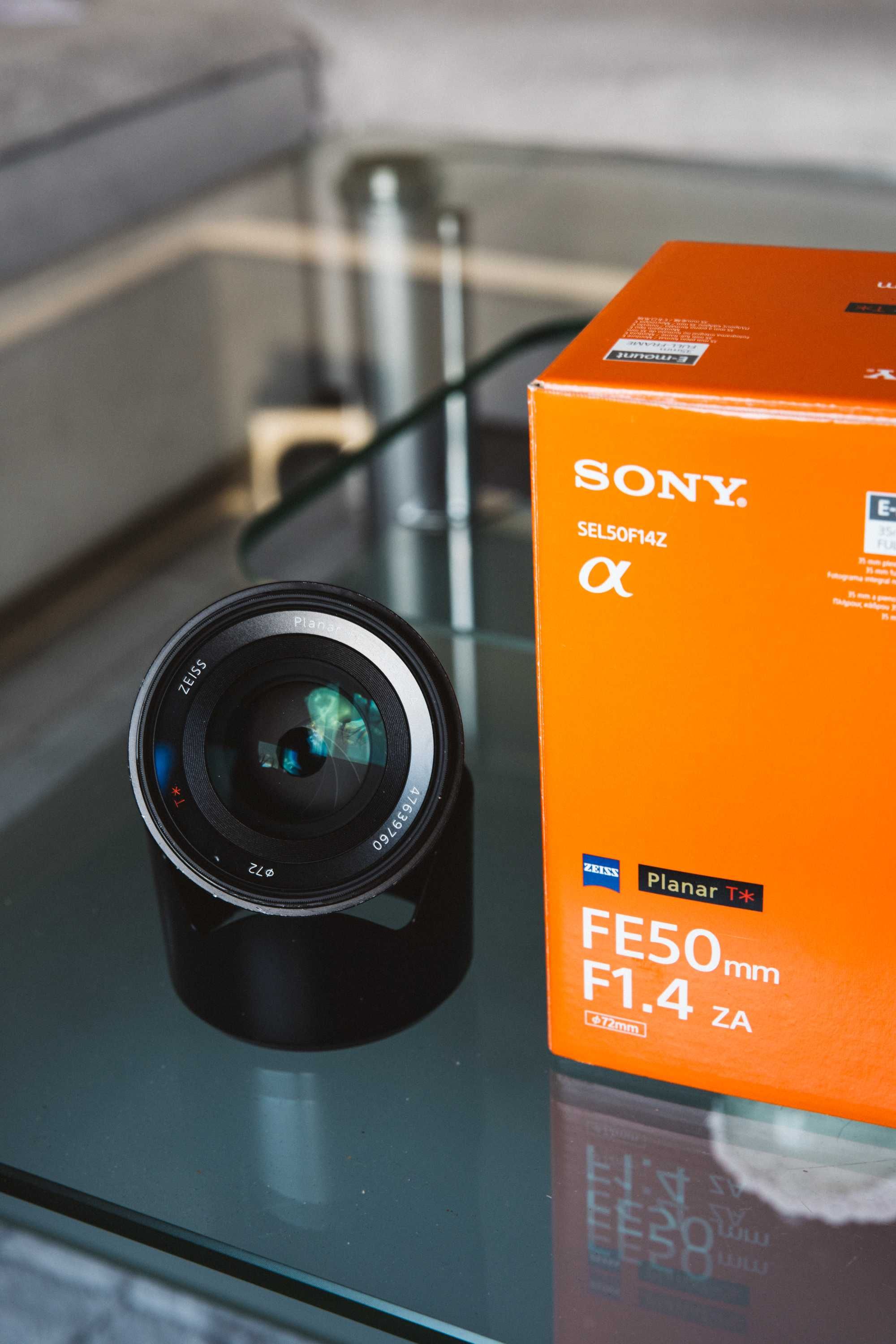 Super obiektyw Zeiss Planar 50mm 1,4 mocowanie Sony