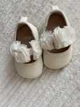 Buty h&m balerinki na chrzest ślub buciki białe