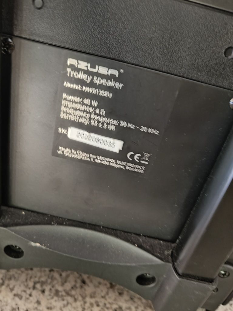 Głośnik kolumna mikrofony Azusa