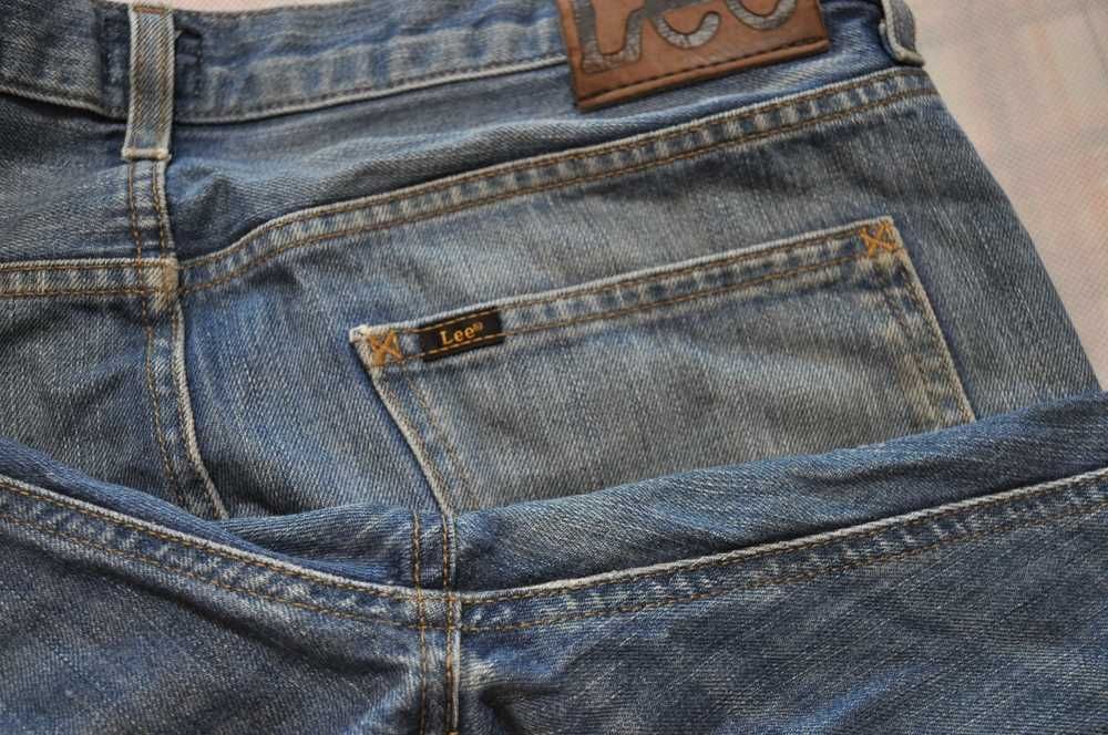 LEE DAREN 86cm 32/32 męskie spodnie jeansowe slim rurki s3