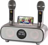 Maszyna karaoke przenośna, Bluetooth, mikrofony