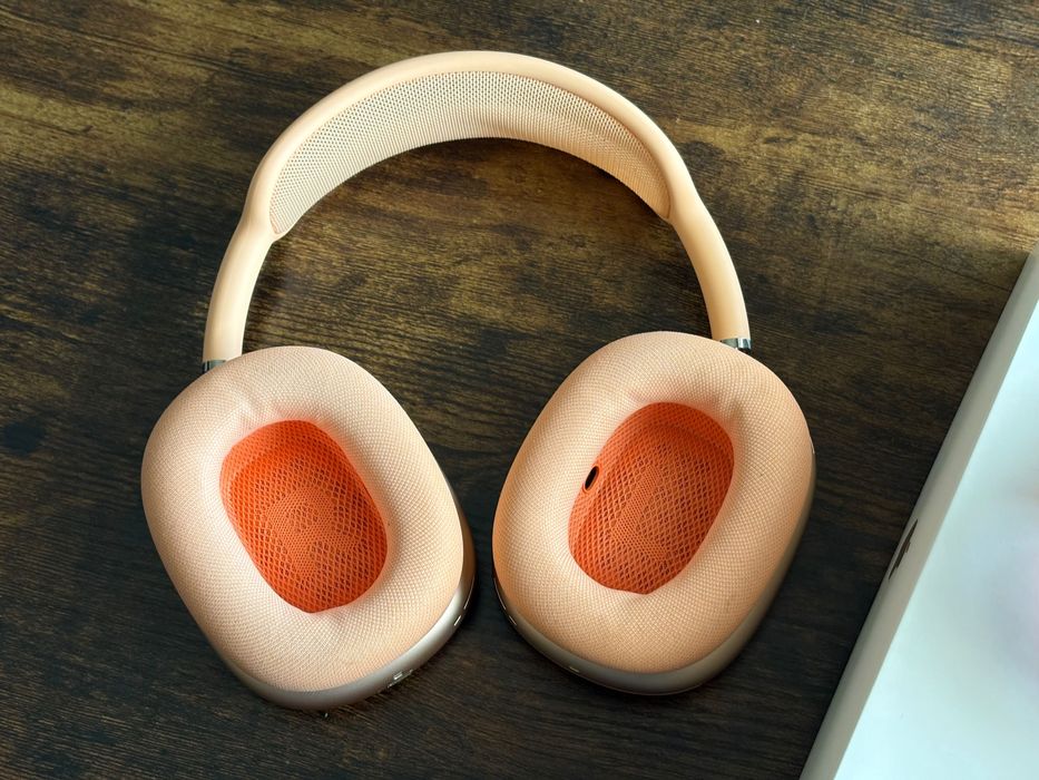 Apple AirPods Max ORIGINAIS (USB-C) na cor laranja