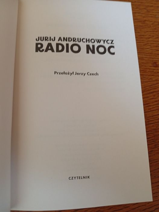 J. Andruchowycz - Radio noc.