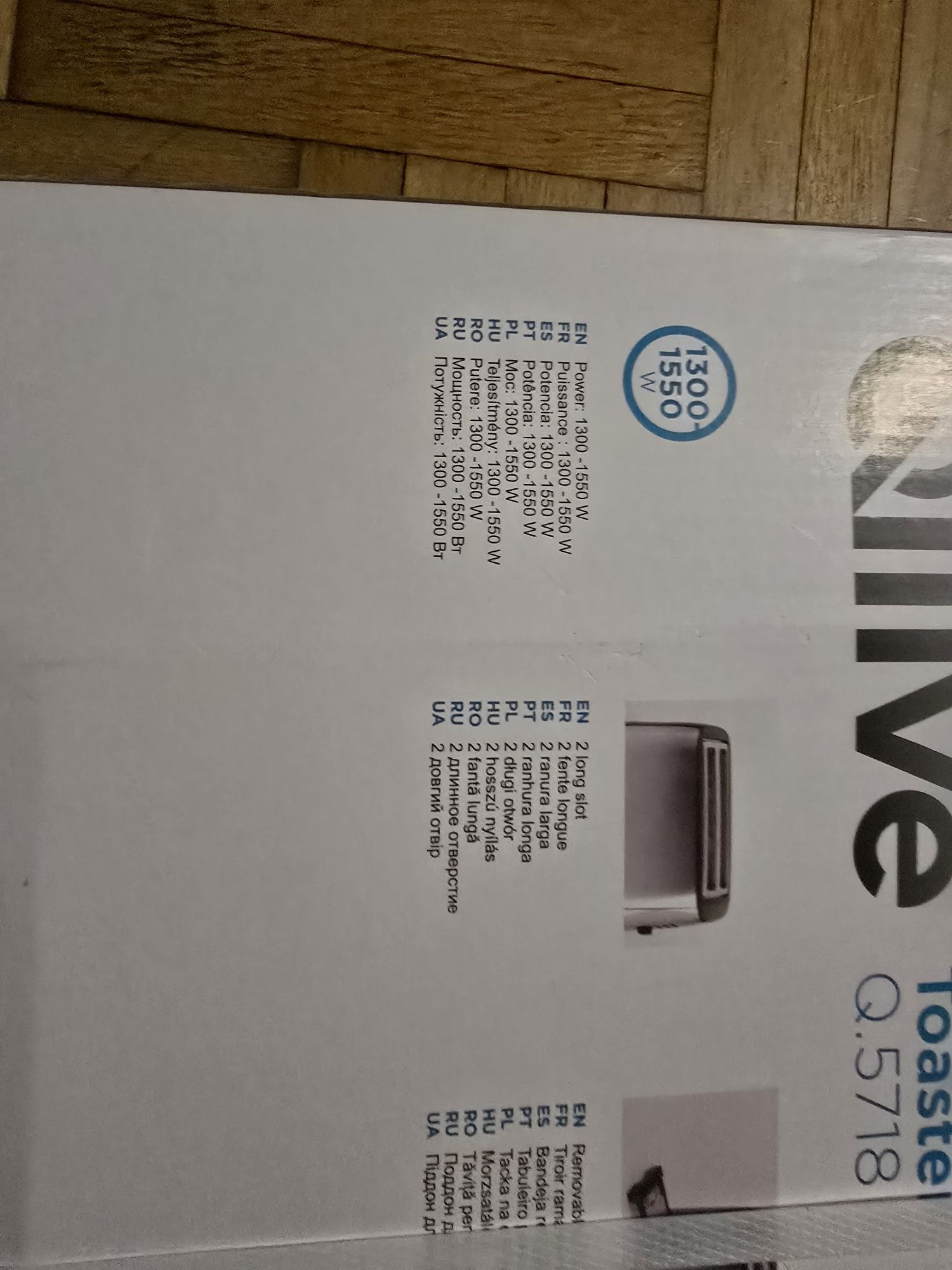Nowy toster Qilive