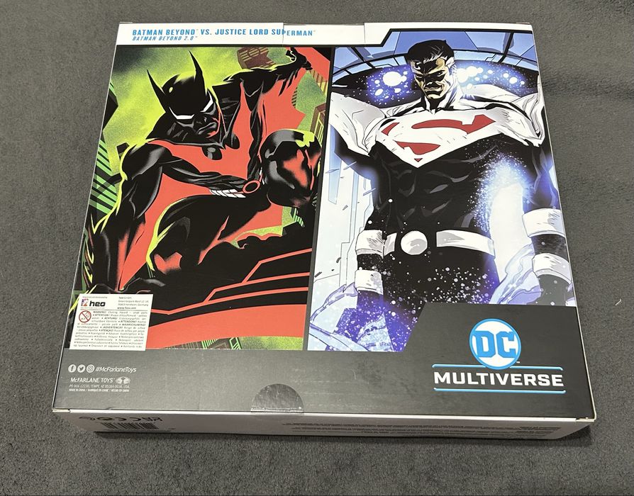 Figurki Dc multiverse Batman Beyond vs Justice Lord Superman